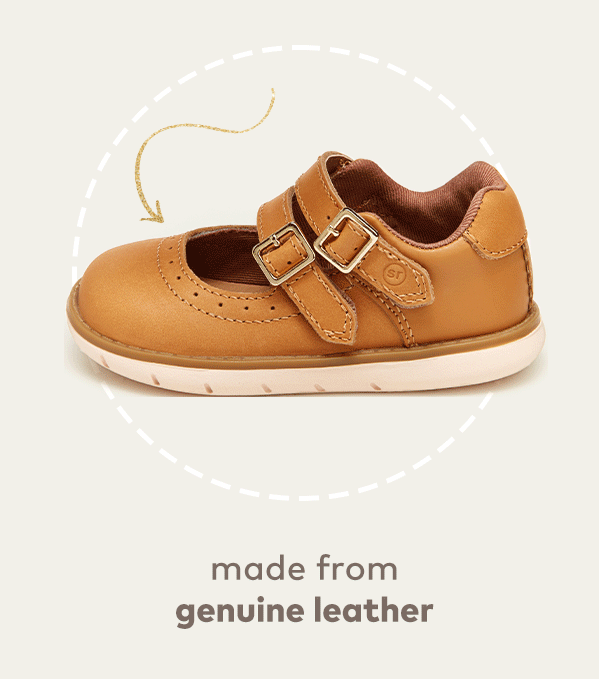 Sensory pods, Genuine leather. Wide openings. Organic linings.