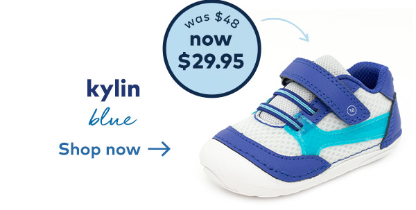 Kylin blue. Was $48, now $29.95. Shop now. 