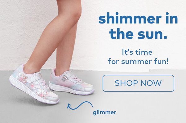 Shimmer in the sun. It's time for summer fun! Shop now. 
