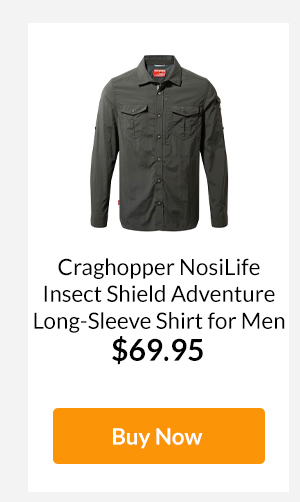 Craghopper NosiLife Insect Shield Adventure Long-Sleeve Shirt for Men
