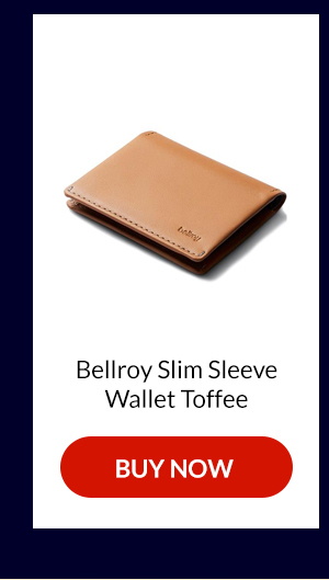 Bellroy Slim Sleeve Wallet Toffee