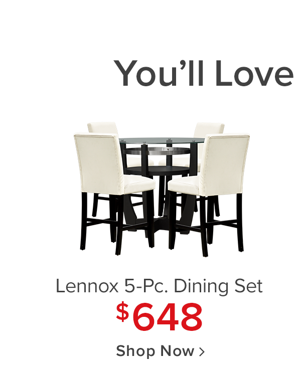 Lennox 5-Pc. Dining Set