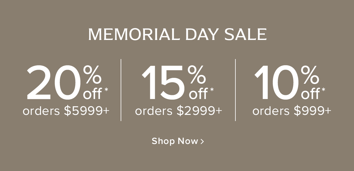 Memorial Day Sale