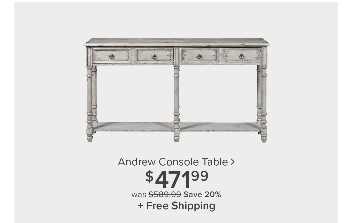 Andrew Console Table