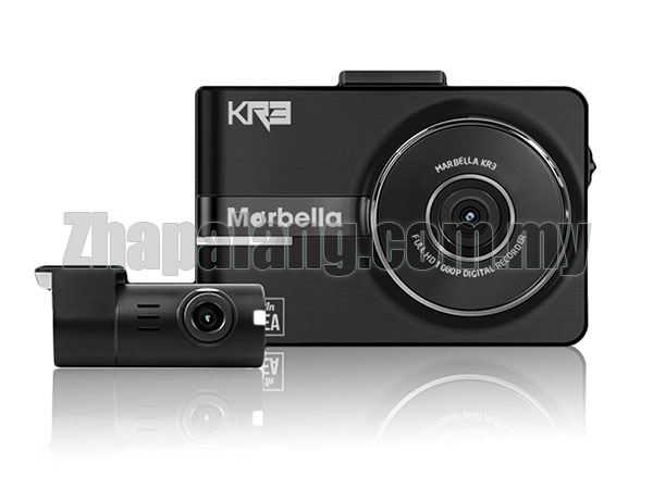 Merbella K3RS Full HD Dash Cam Parking Mode Recoding Sony Exmor with 32GB Memory