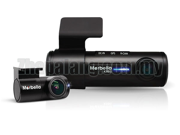 Marbella KR8S Front+Back Full HD DAsh Cam FULL HD 1080P with 32GB(SD Card)