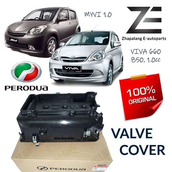 Original Perodua Valve Cover Myvi 1.0, Viva 660, 850, 1.0c 11201-BZ080 Cover Sub Assy, Cylinder Head