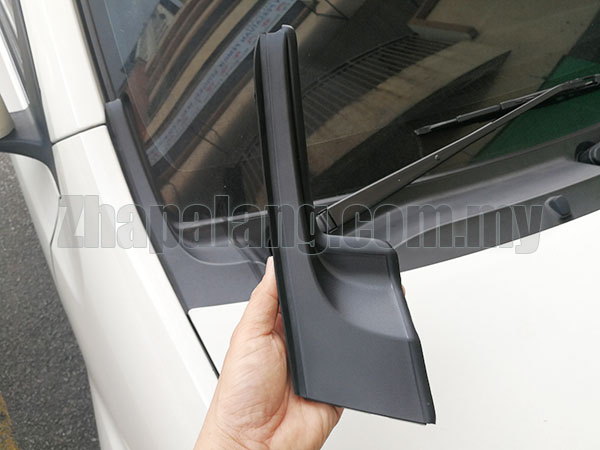 Perodua Myvi Lagi Best/SE Front Windscreen L Shape Fender to Cowl Panel Cover RH
