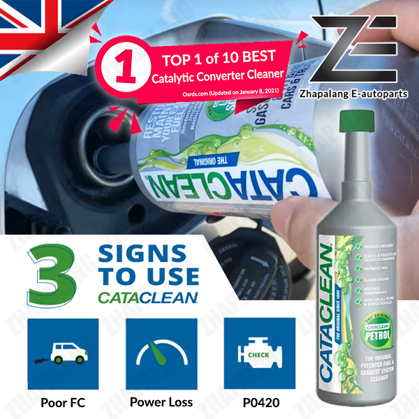 Cataclean® Petrol Cleans, Restores and Protects the Entire engine, Fuel and  Exhaust System 500ml, Zhapalang E-autoparts