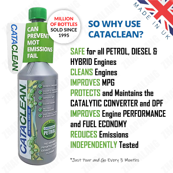 Cataclean helps reduce MOT failures