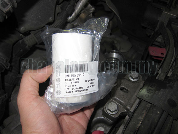 Genuine Volkswagen/Audi/Skoda/Seat 02E(DQ250) DSG Transmission Filter - 02E305051C, N91084501