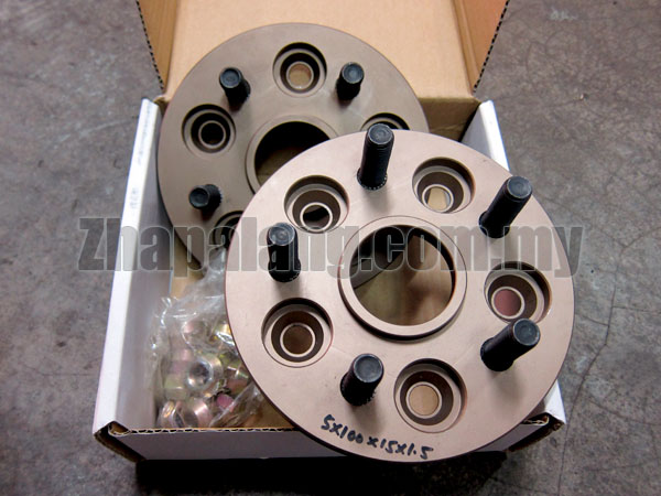 Redline High Quality Wheel Spacers PCD5x100x15mmx1.5mm