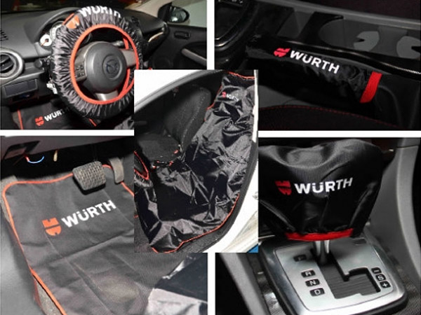 Wurth Antifouling Protection Car Interior Cover 5 Pieces Set(Limited 100 set)