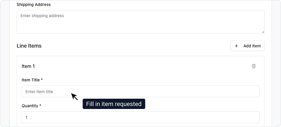 RFQ Step 1: Create an RFQ