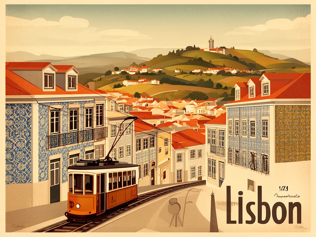 Mid-Century Travel Poster result