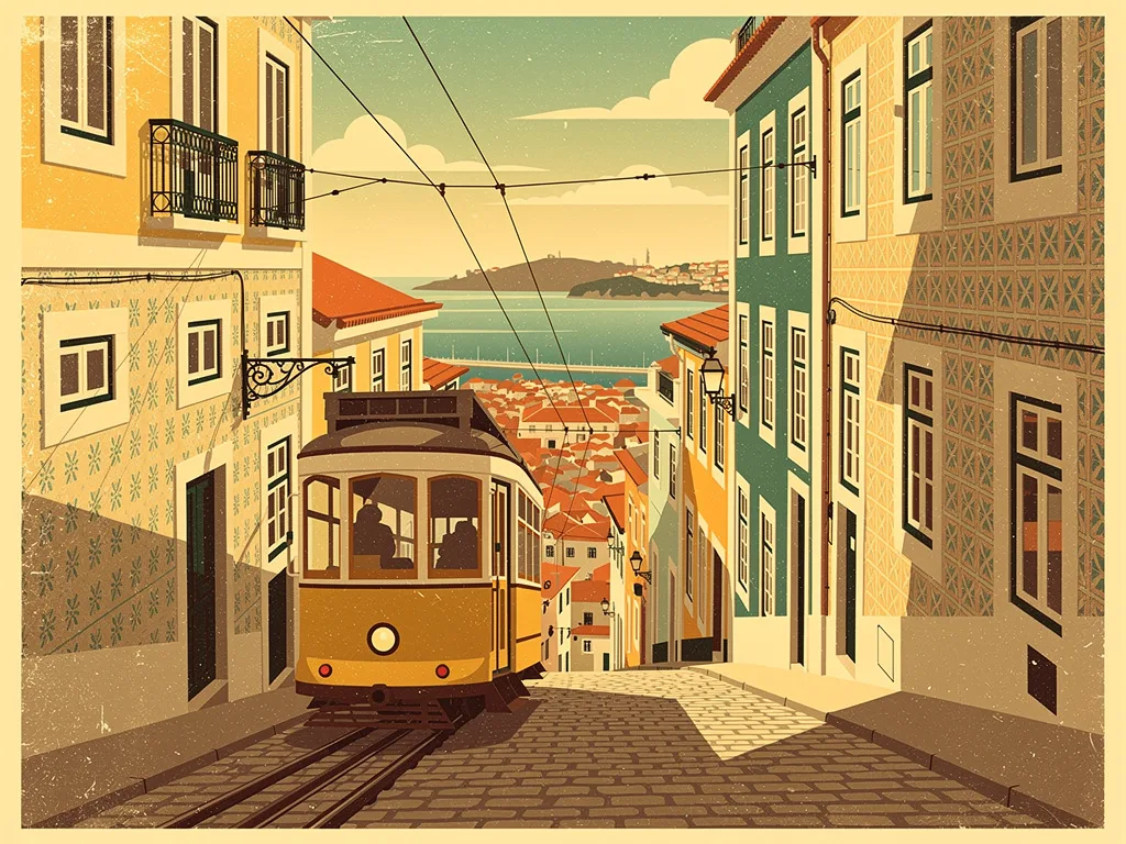 Mid-Century Travel Poster result
