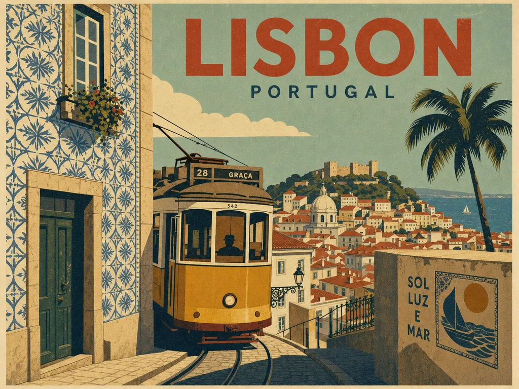 GPT Image 2: Mid-Century Travel Poster, sample 2