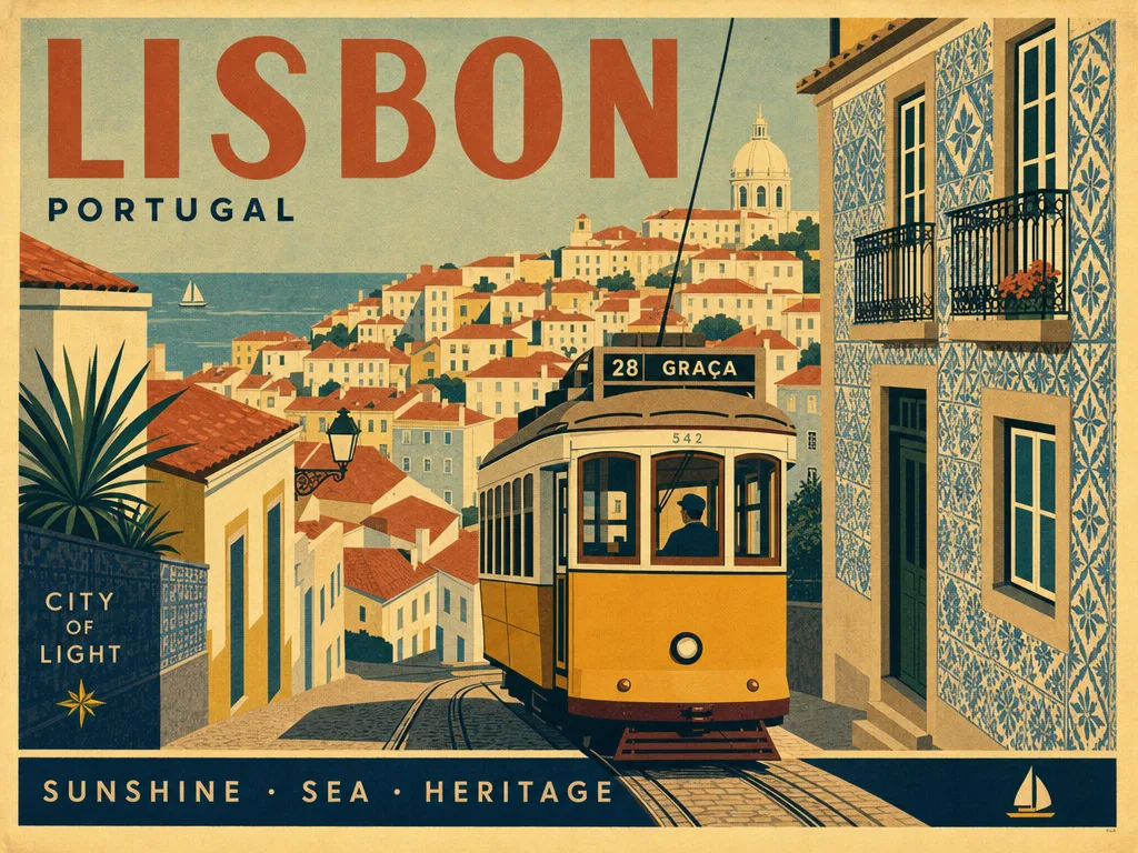 GPT Image 2: Mid-Century Travel Poster, sample 3