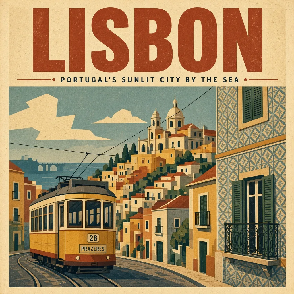 Grok Imagine Image 2.0: Mid-Century Travel Poster, sample 3