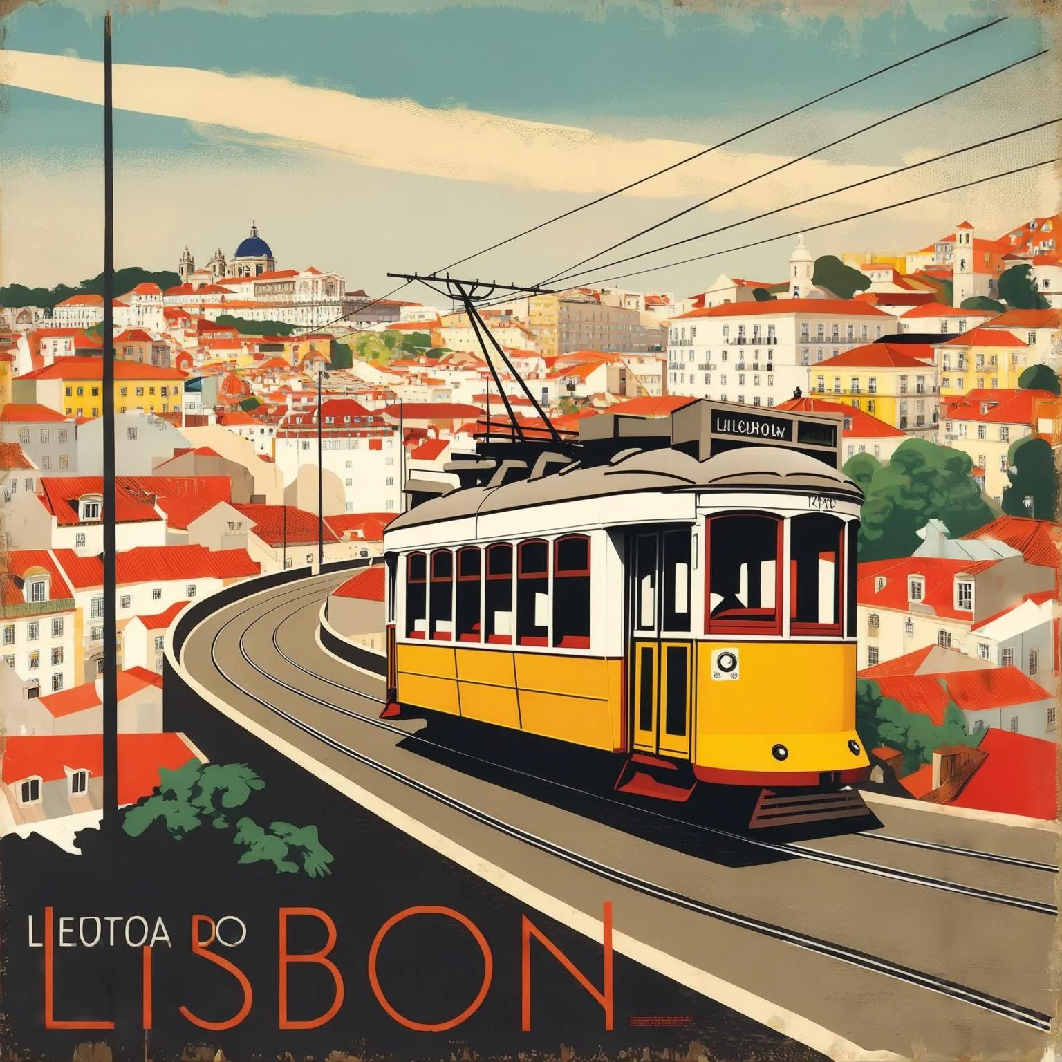 Luma Photon: Mid-Century Travel Poster, seed 1111