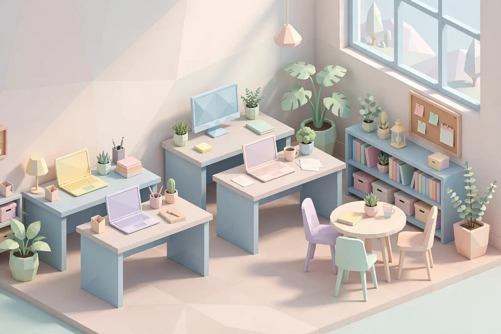 Muse Image: Isometric Office, sample 1