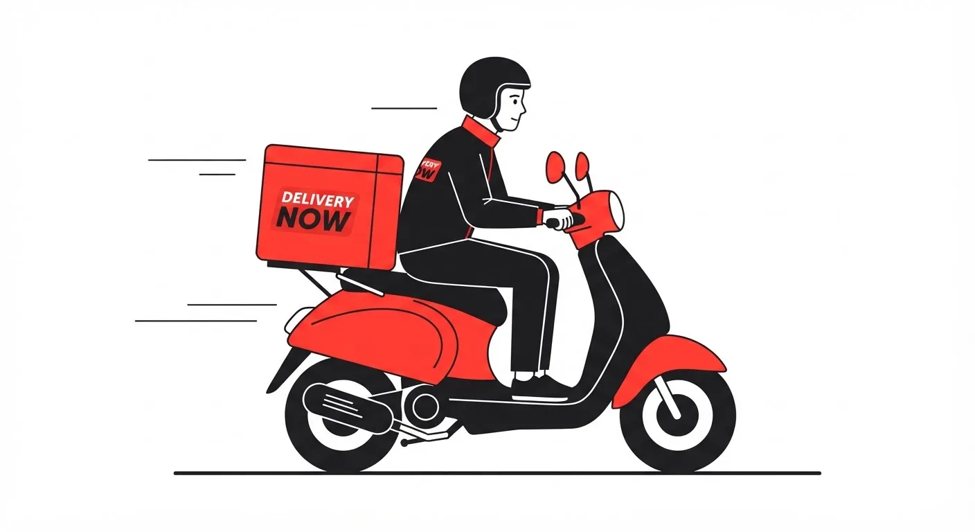 Nano Banana 2 Lite: Two-Color Illustration