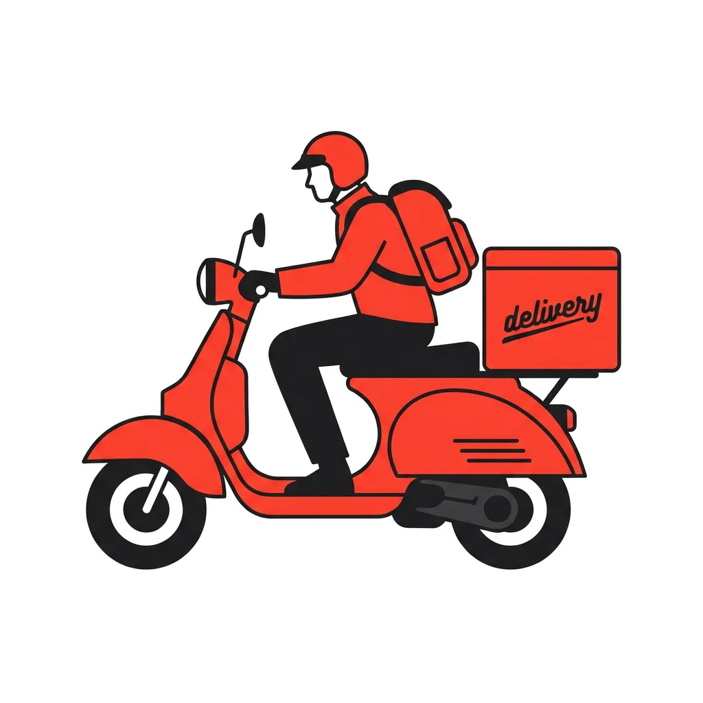 Nano Banana Pro: Two-Color Illustration, sample 3