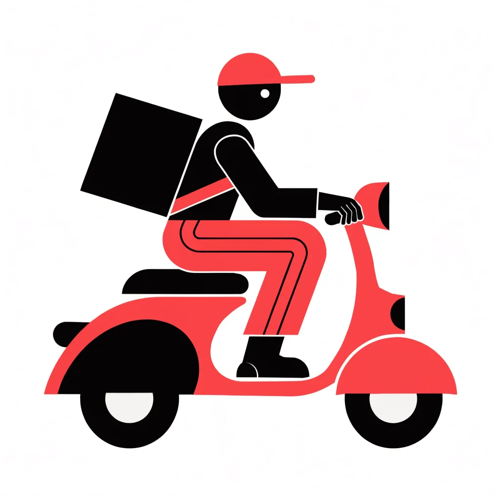 Recraft V4.1: Two-Color Illustration, sample 2