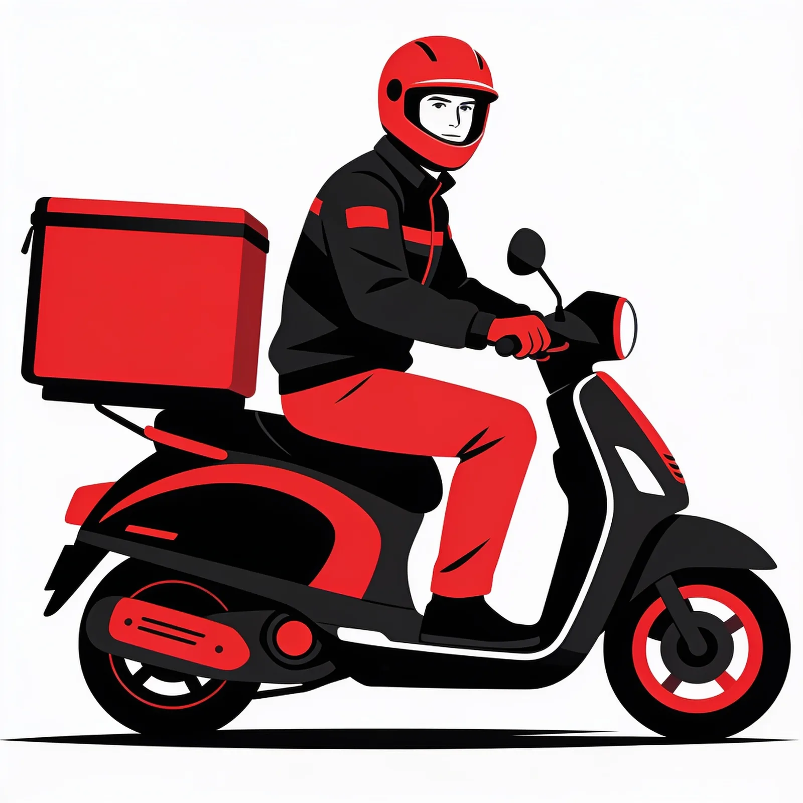 Seedream 4.5: Two-Color Illustration