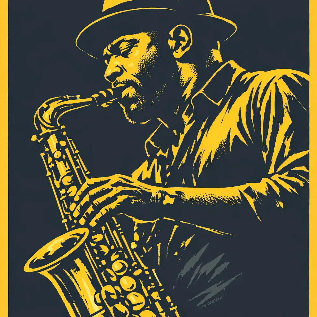 GPT Image 1.5: Duotone Portrait, sample 2