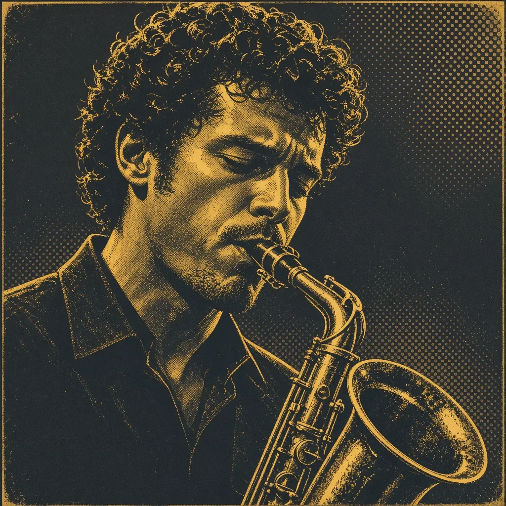 Grok Imagine Image 2.0: Duotone Portrait, sample 2