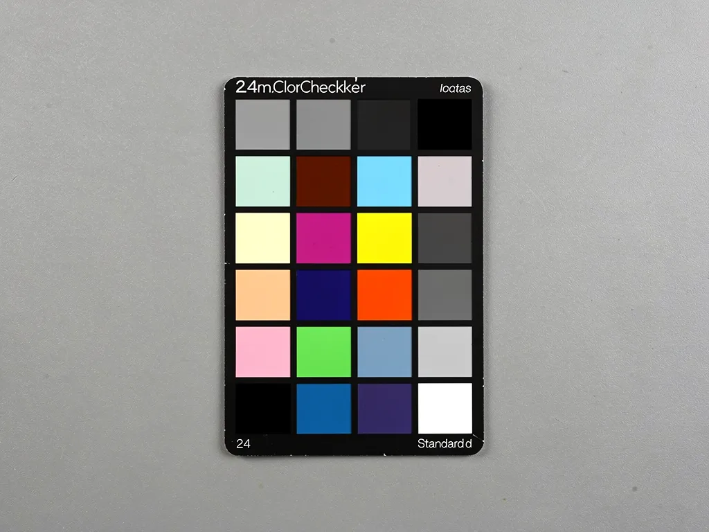 ColorChecker Chart result