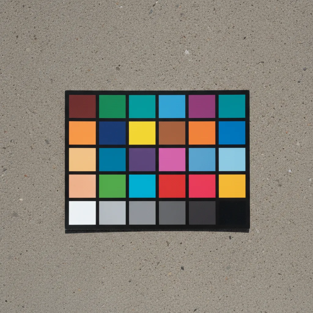 ColorChecker Chart result