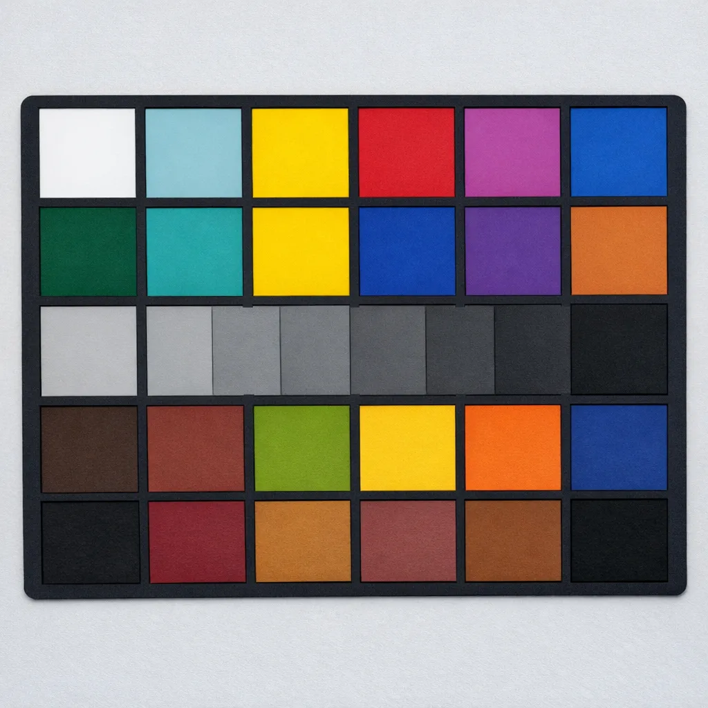 GPT Image 1.5: ColorChecker Chart, sample 1