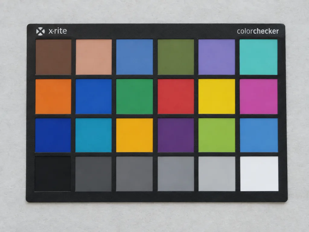 GPT Image 2.5 Flare: ColorChecker Chart, sample 1