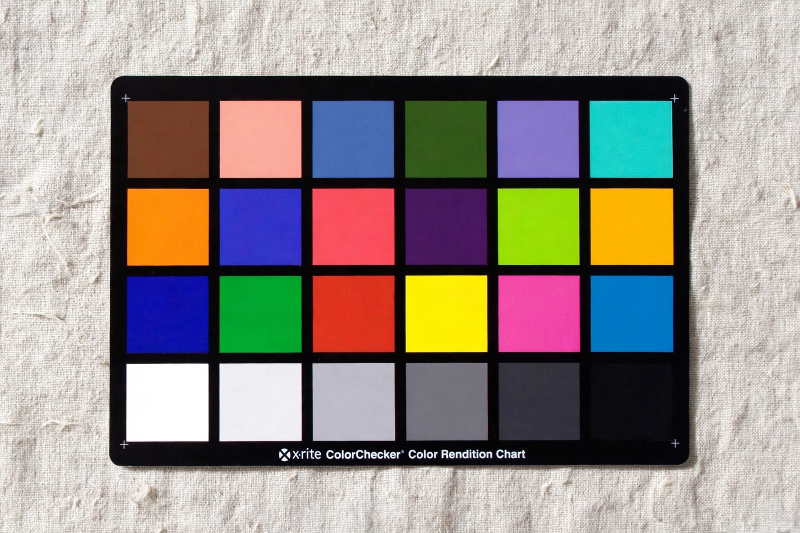 Muse Image: ColorChecker Chart, sample 3