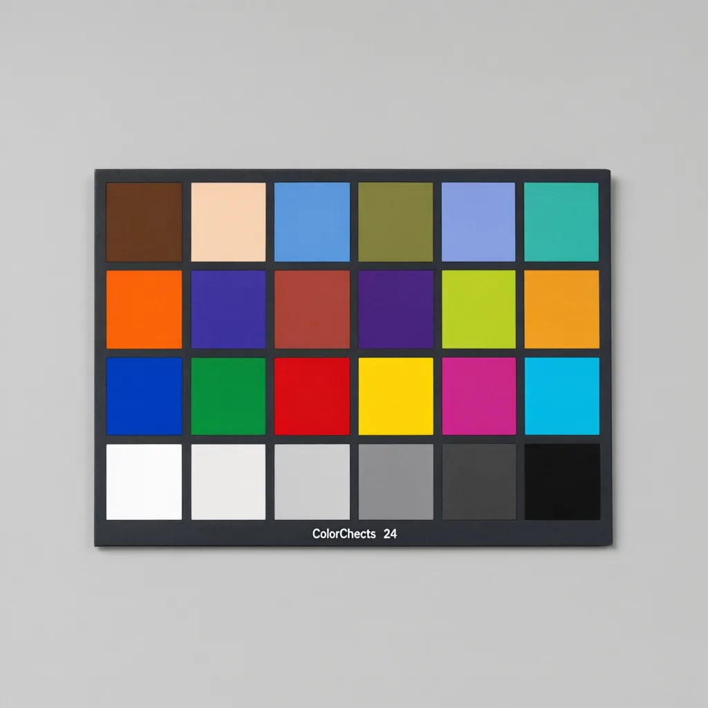 Qwen Image 3.0: ColorChecker Chart, seed 2222