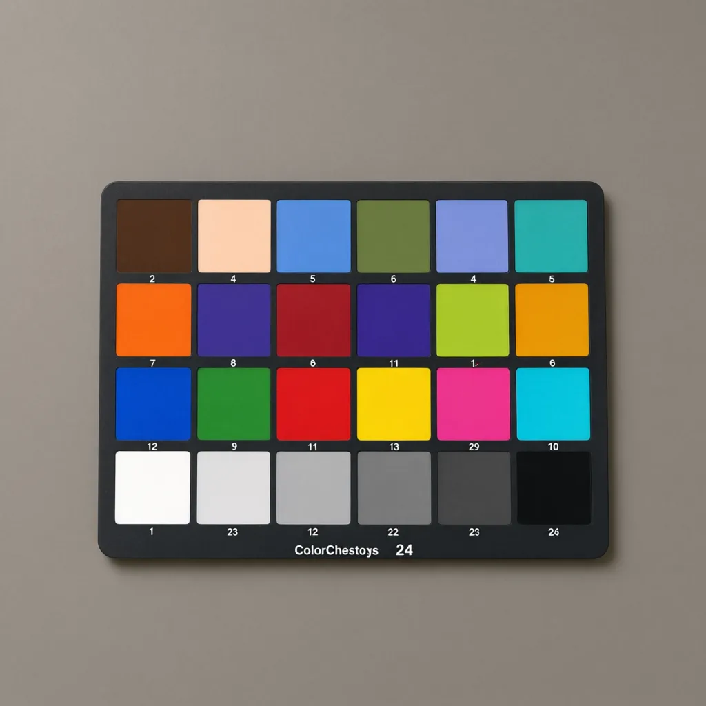 Qwen Image 3.0: ColorChecker Chart, seed 3333