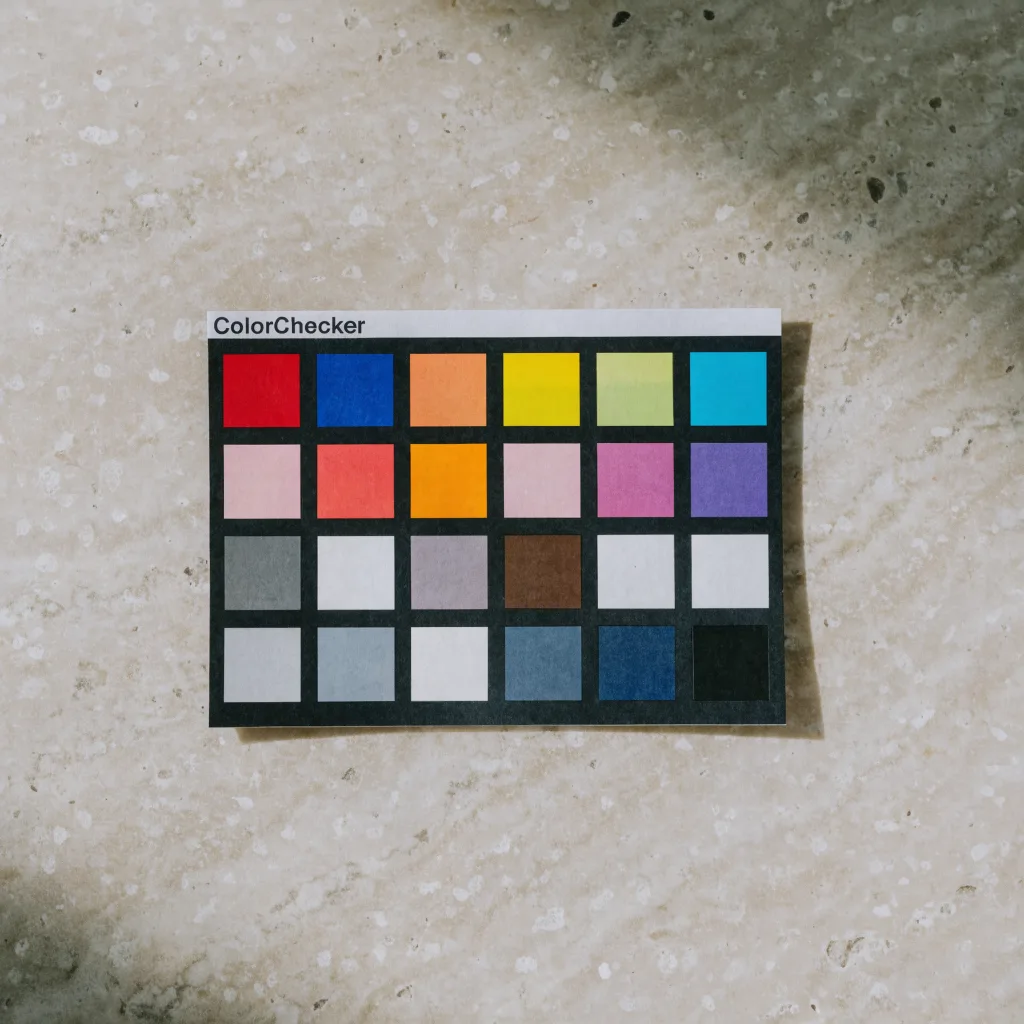 Recraft V4.1: ColorChecker Chart, sample 1