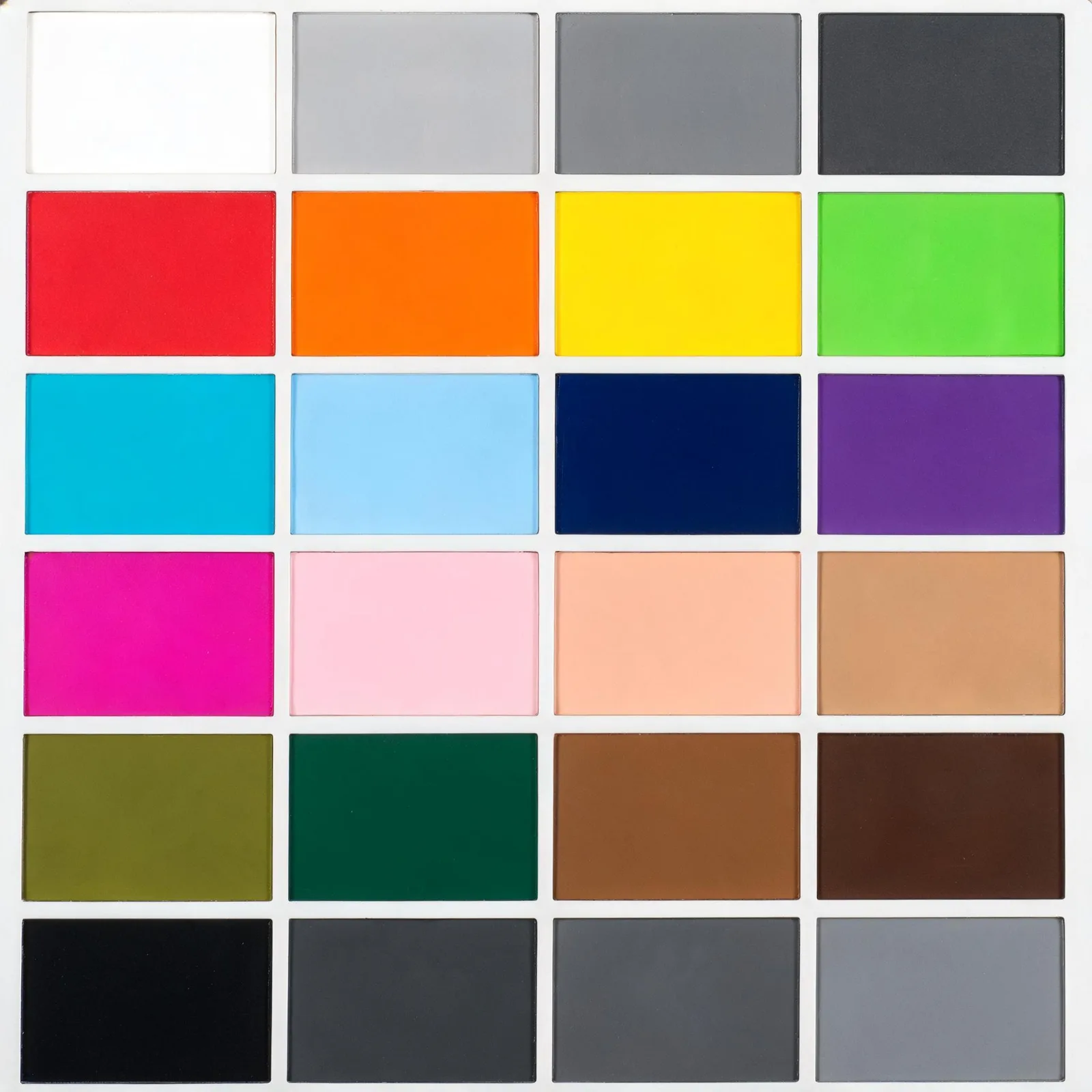 Seedream 5.0 Lite: ColorChecker Chart, seed 2222