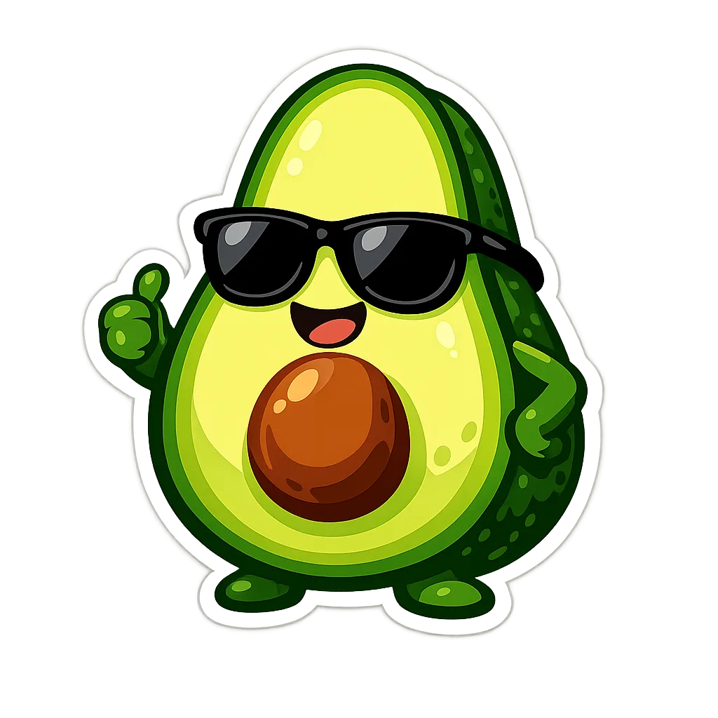 GPT Image 1.5: Die-Cut Sticker, sample 3