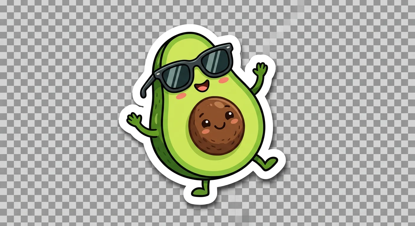 Nano Banana 2: Die-Cut Sticker, sample 2