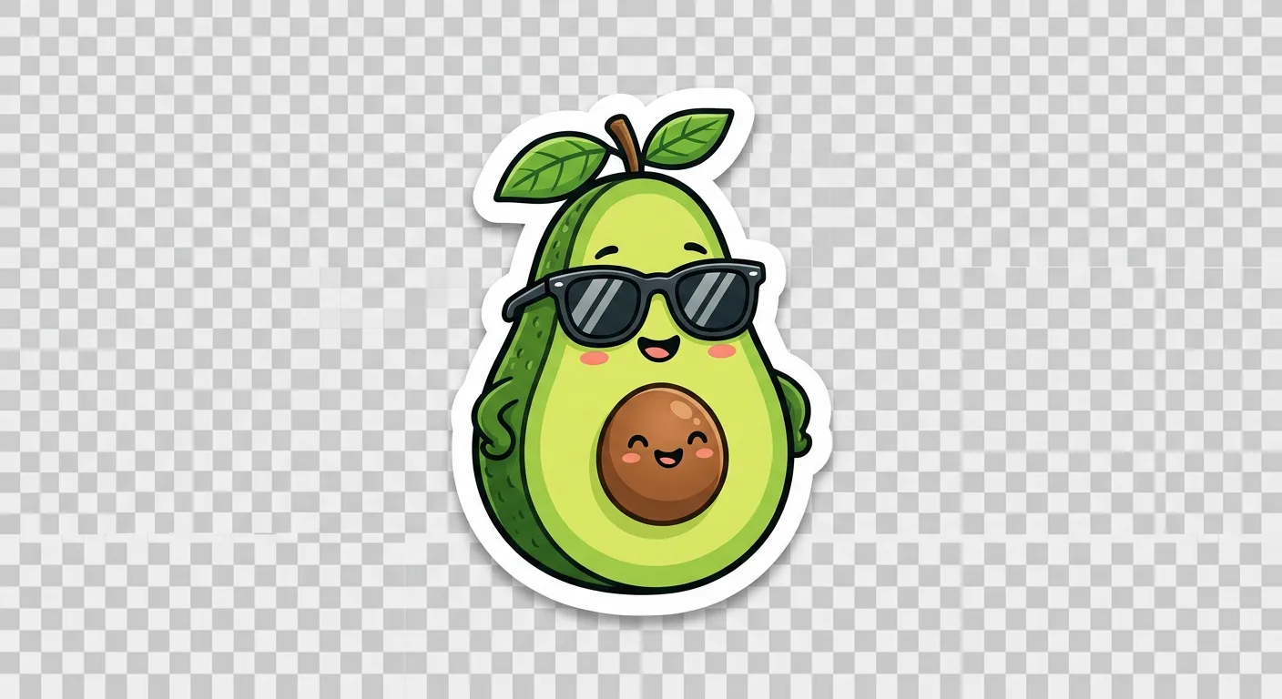 Nano Banana 2: Die-Cut Sticker, sample 3