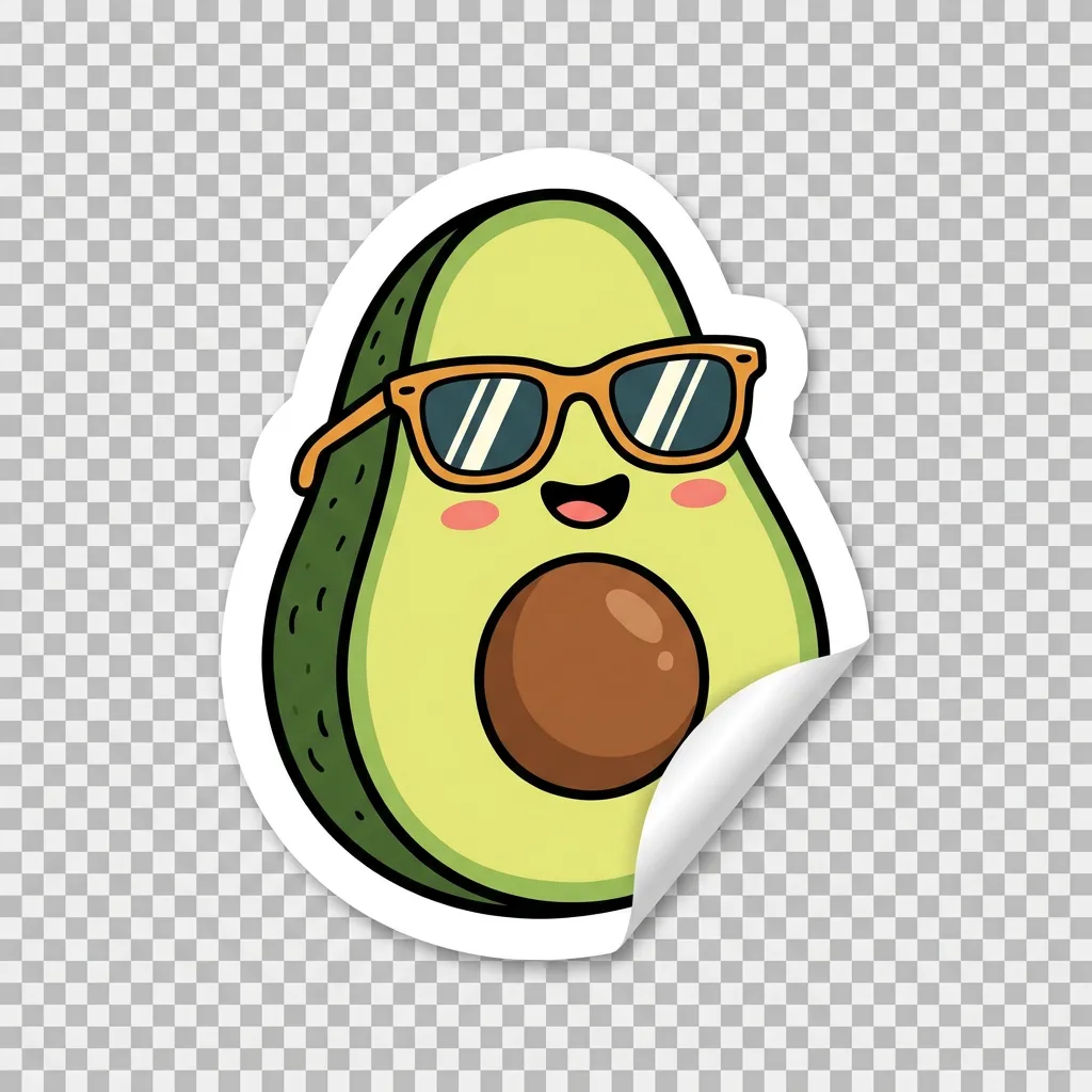 Nano Banana Pro: Die-Cut Sticker, sample 2