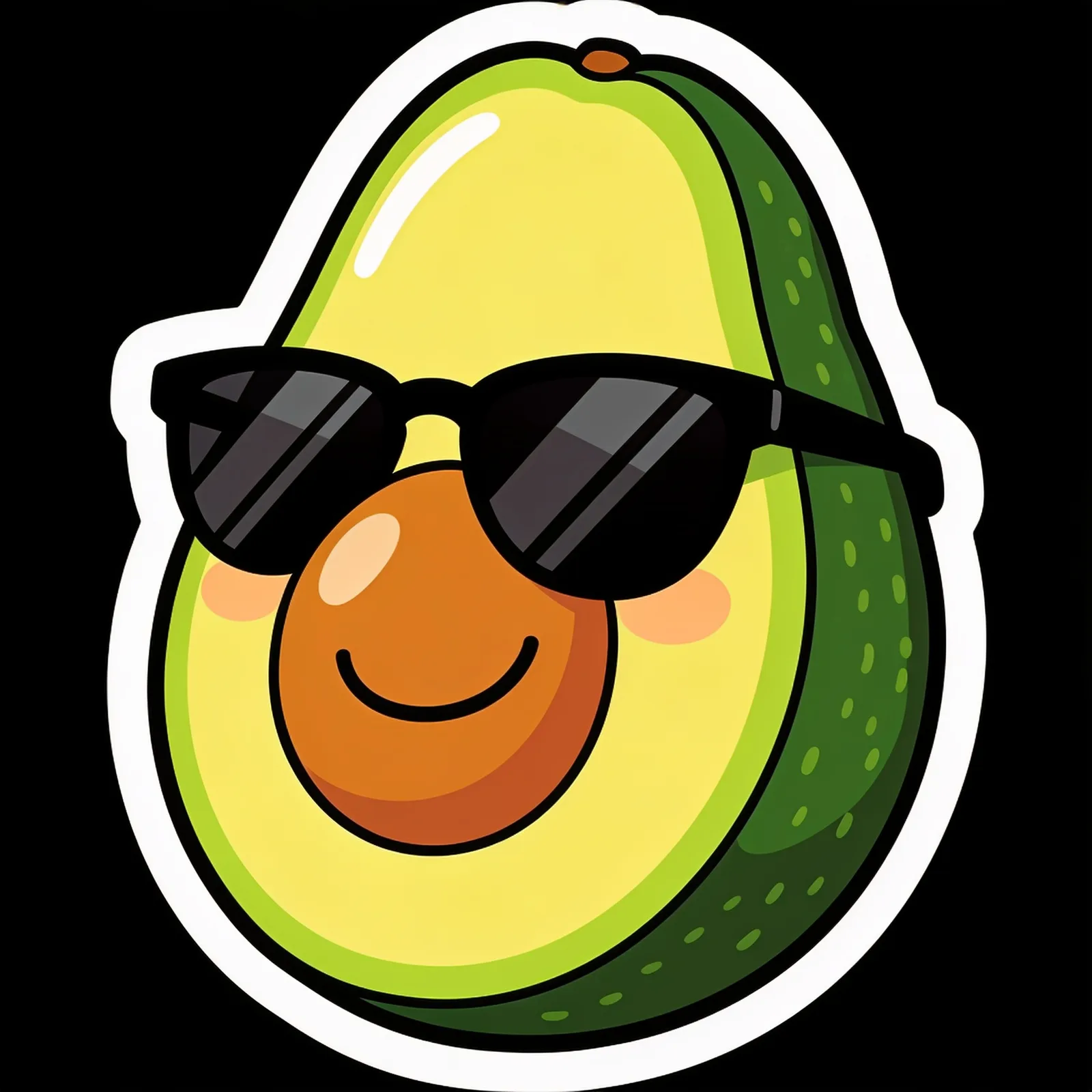 Seedream 4.5: die-cut sticker transparency test