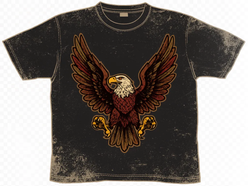 FLUX.2: T-Shirt Graphic, seed 3333