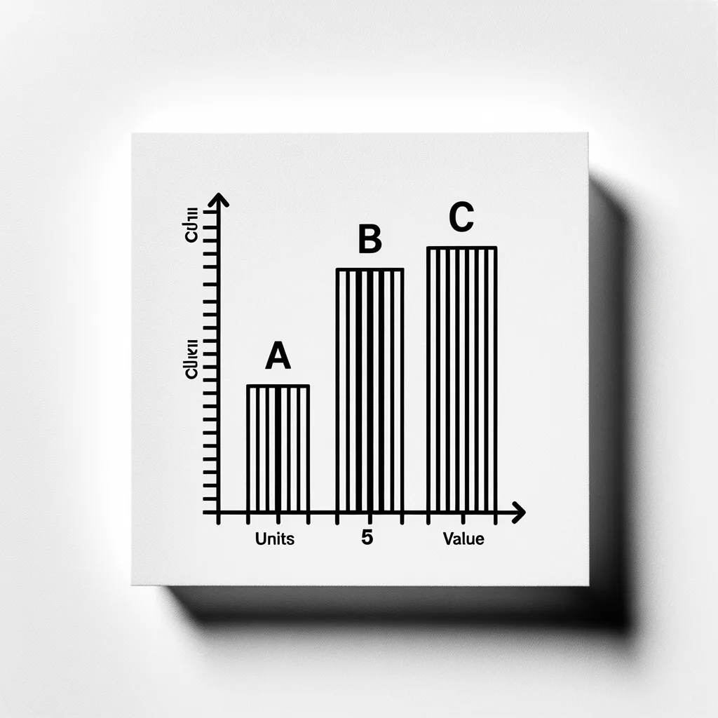 Ideogram 3.0: Labeled Bar Chart, seed 3333