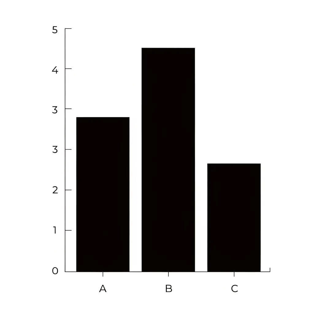 Recraft V4.1: Labeled Bar Chart, sample 3