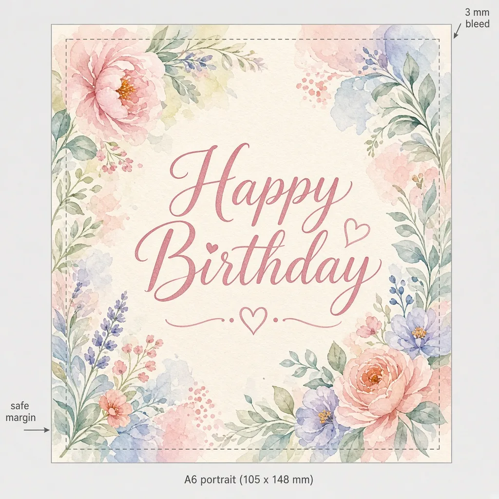 Grok Imagine Image 2.0: Greeting Card, sample 1