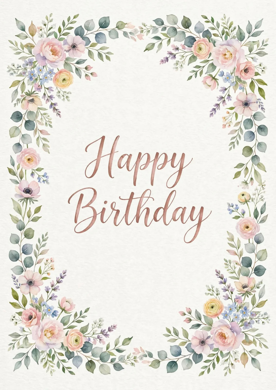 Muse Image: Greeting Card, sample 1